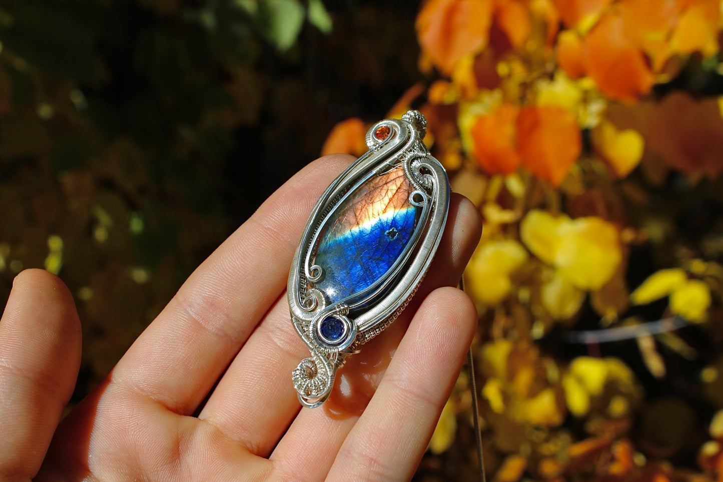 Ocean Sunset - Labradorite Pendant