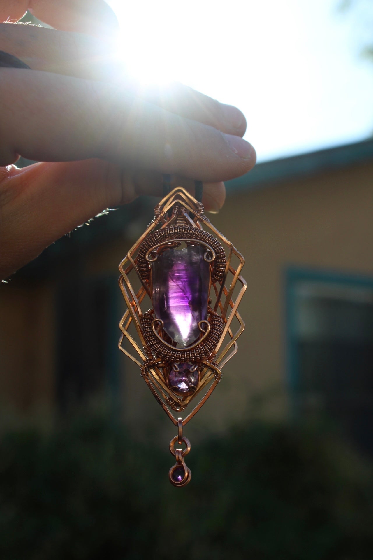 Purple Daze - Amethyst Pendant