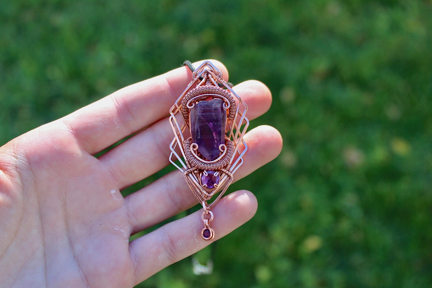 Purple Daze - Amethyst Pendant