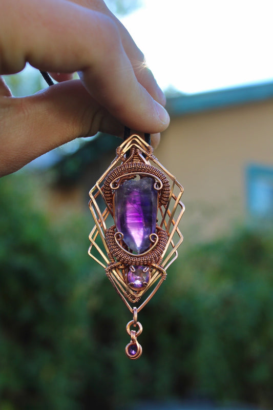 Purple Daze - Amethyst Pendant