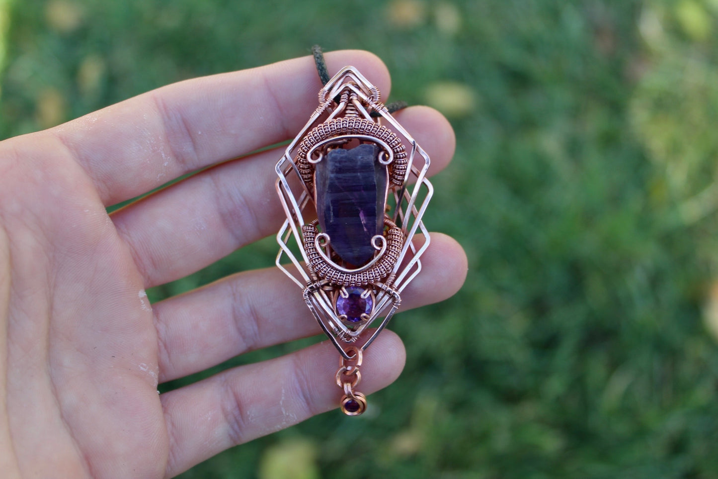 Purple Daze - Amethyst Pendant