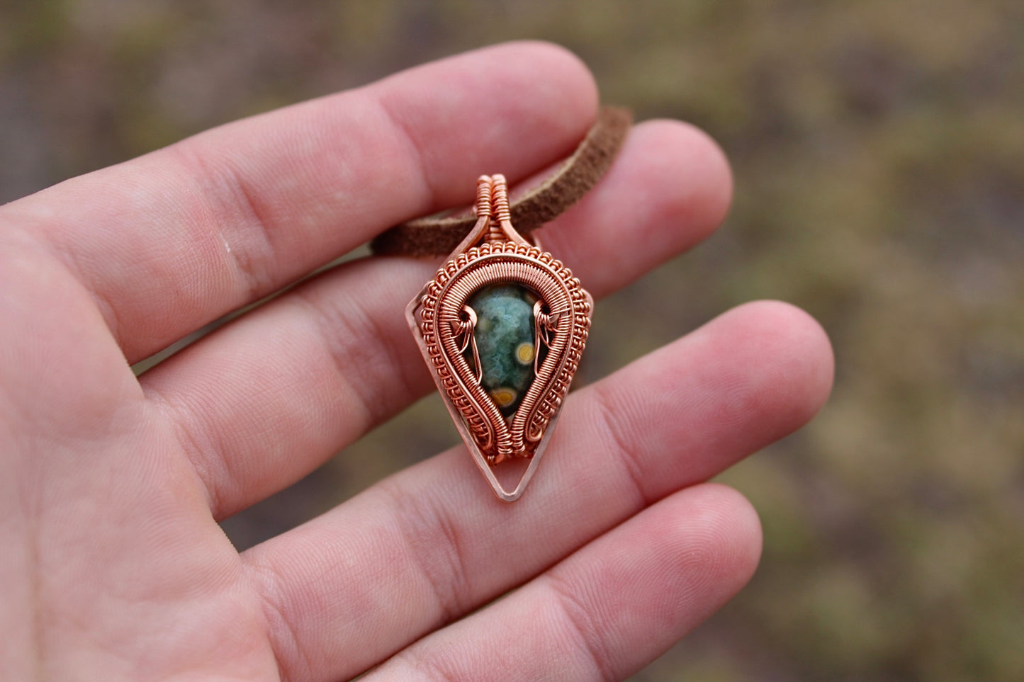 Ocean Jasper Pendant