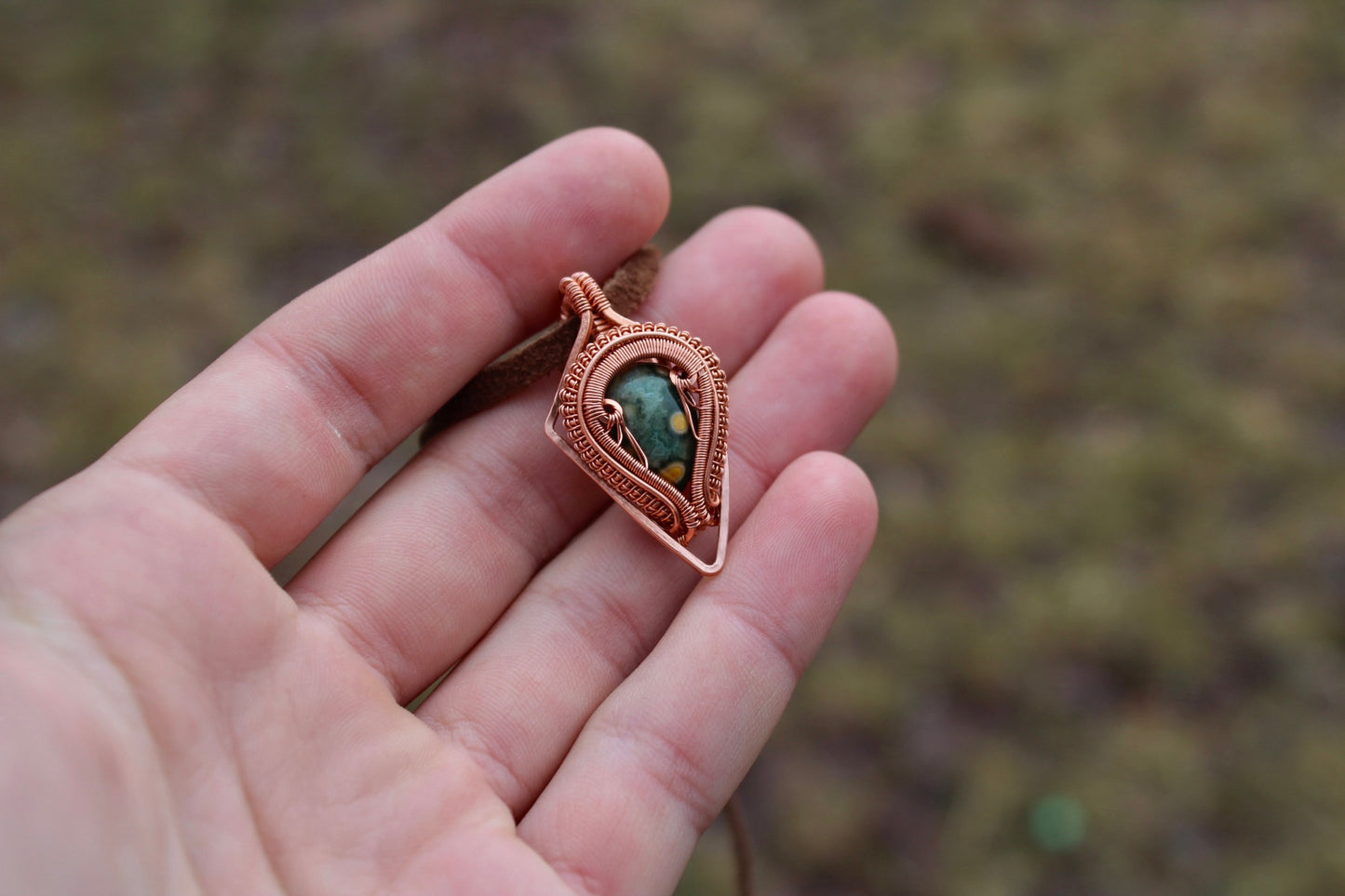 Ocean Jasper Pendant