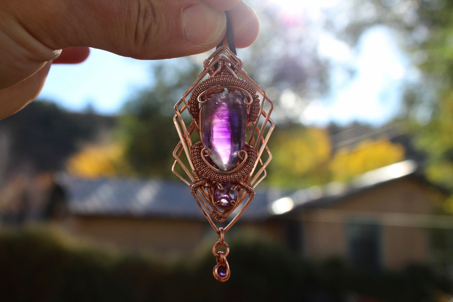 Purple Daze - Amethyst Pendant