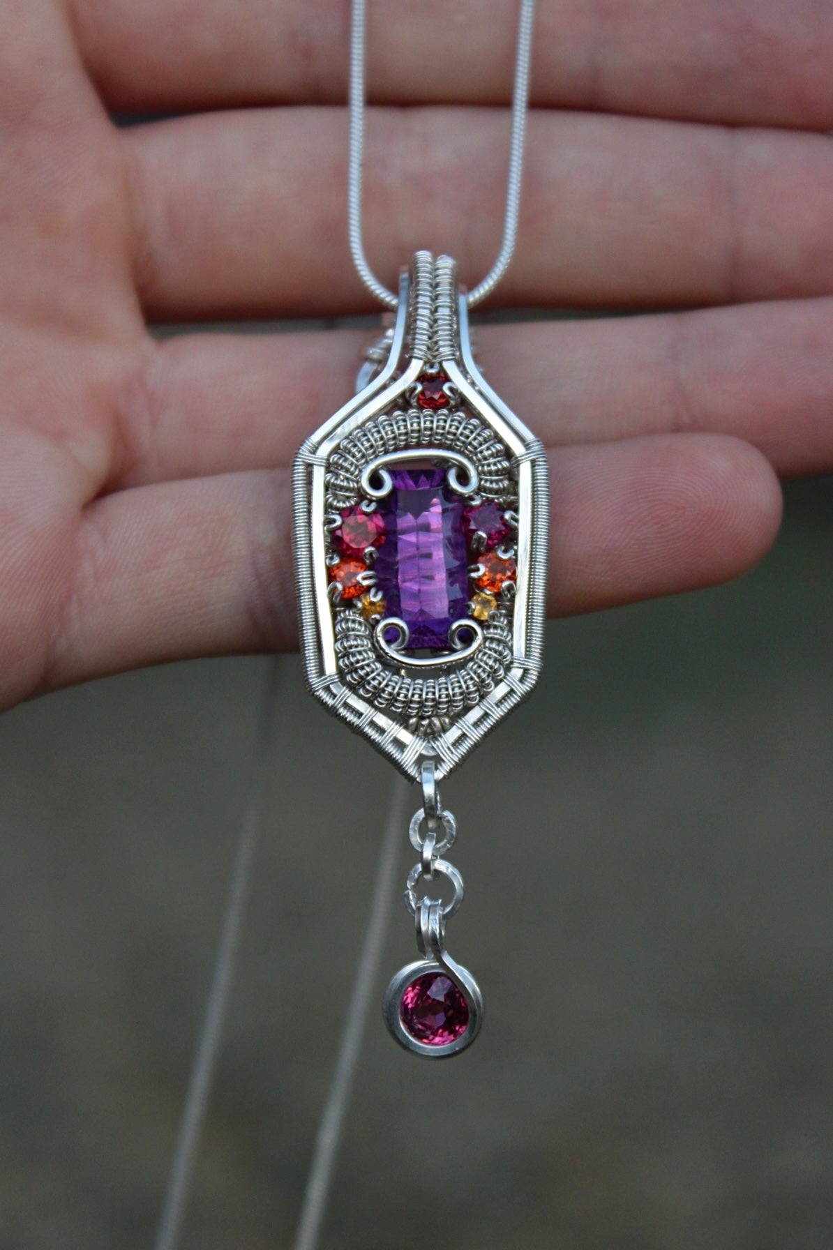 Daydream - Amethyst Pendant