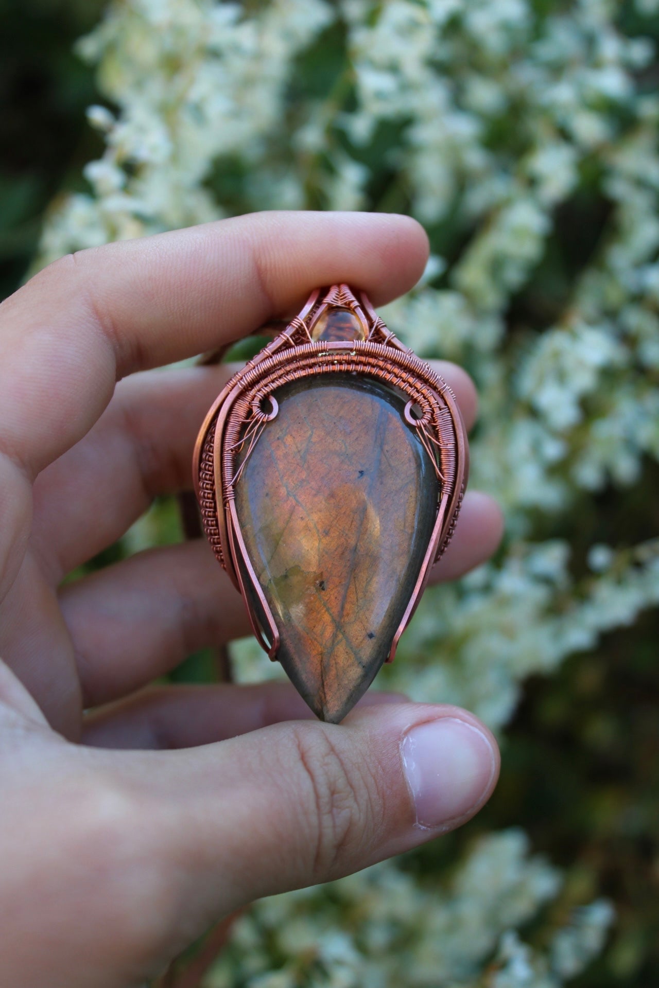 Halo - Labradorite Pendant