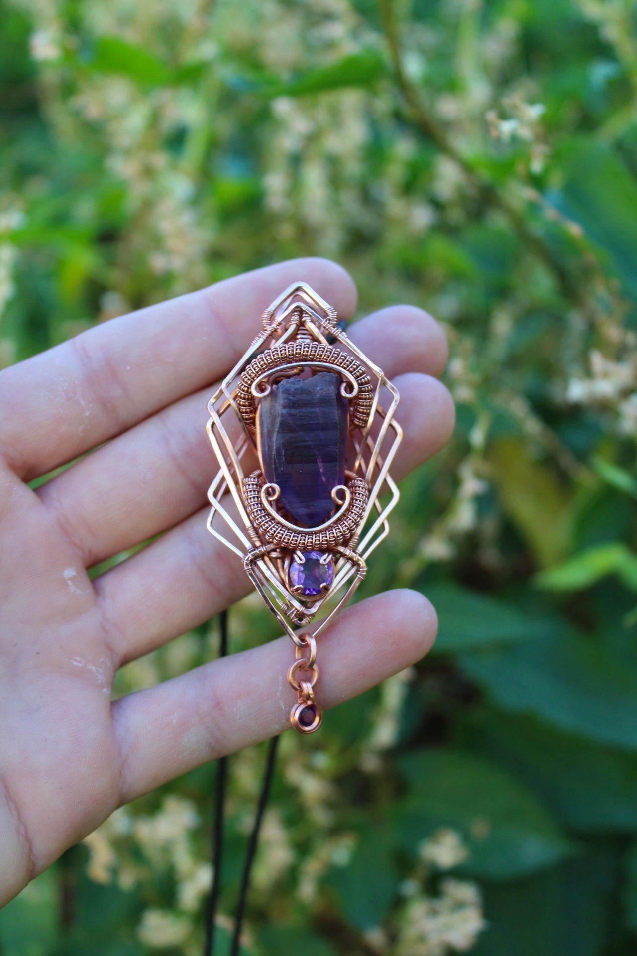 Purple Daze - Amethyst Pendant