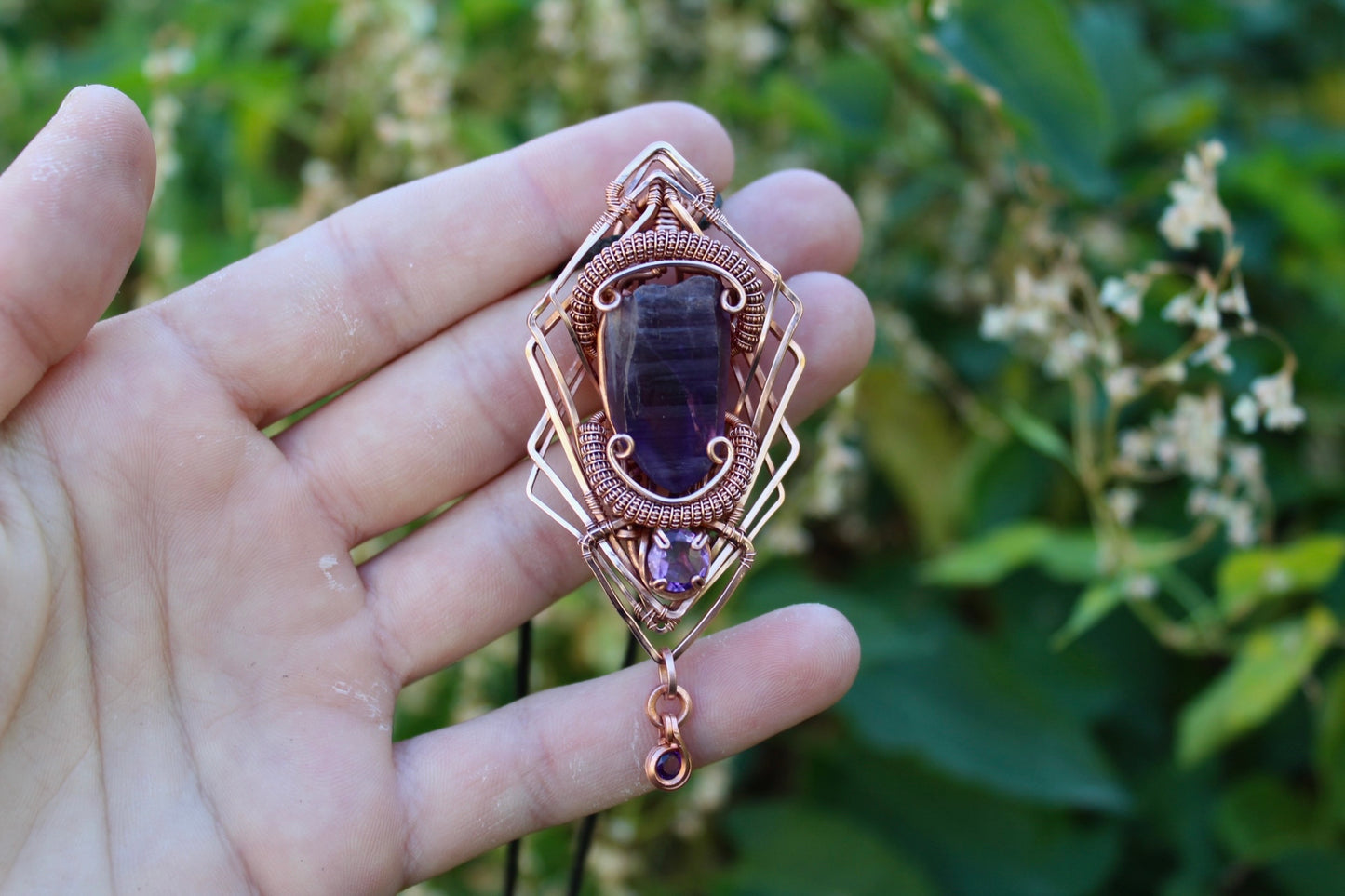 Purple Daze - Amethyst Pendant