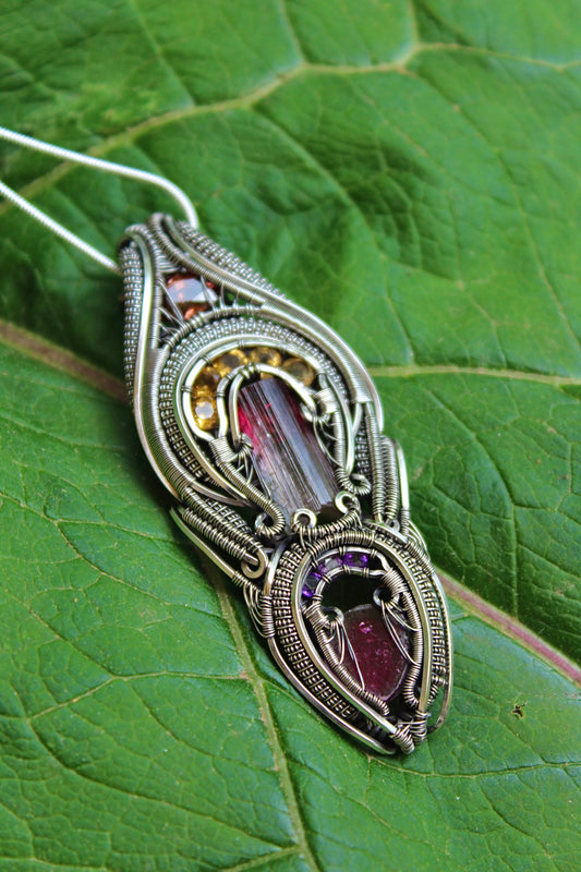 Gratitude - Tourmaline Pendant