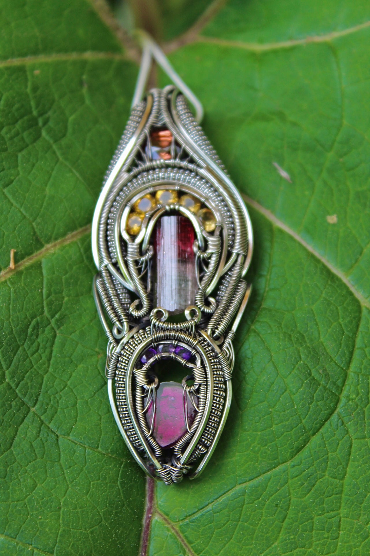 Gratitude - Tourmaline Pendant