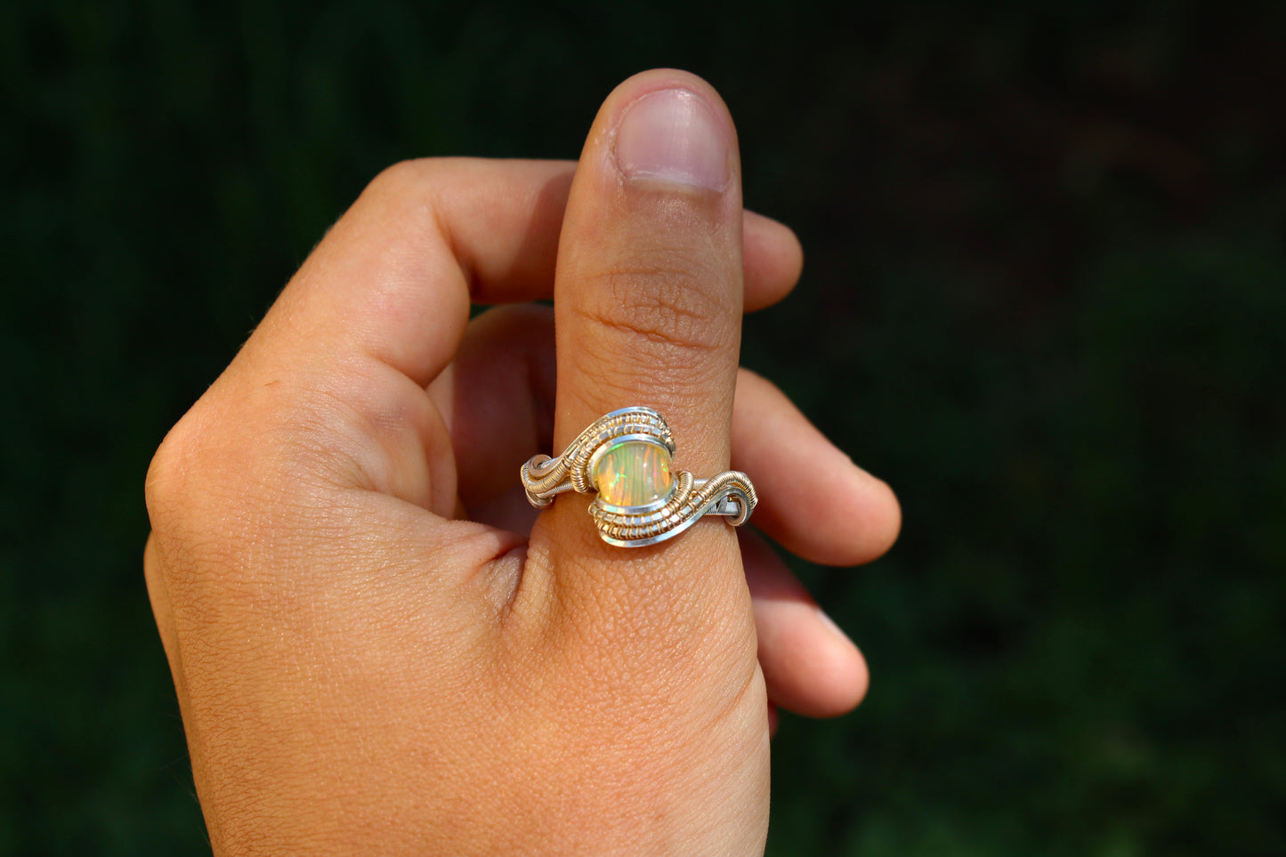 “Joy” Opal Ring - Size 8.5