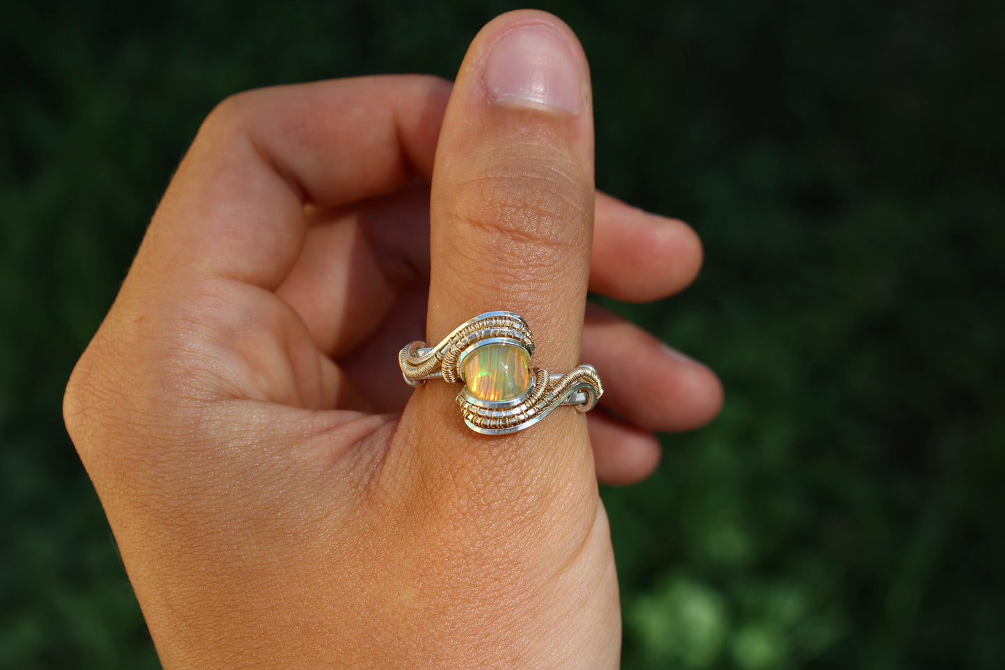 “Joy” Opal Ring - Size 8.5