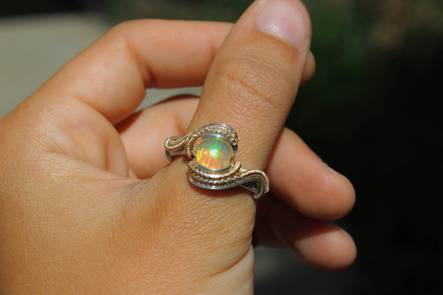 “Joy” Opal Ring - Size 8.5