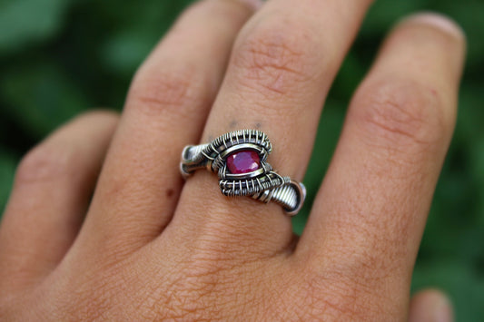 “Gratitude” Ruby Ring - Size 6