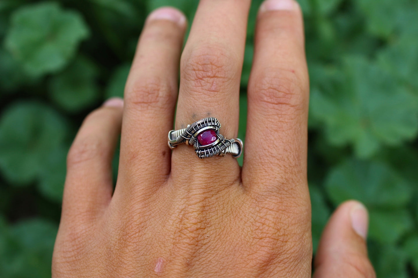 “Gratitude” Ruby Ring - Size 6