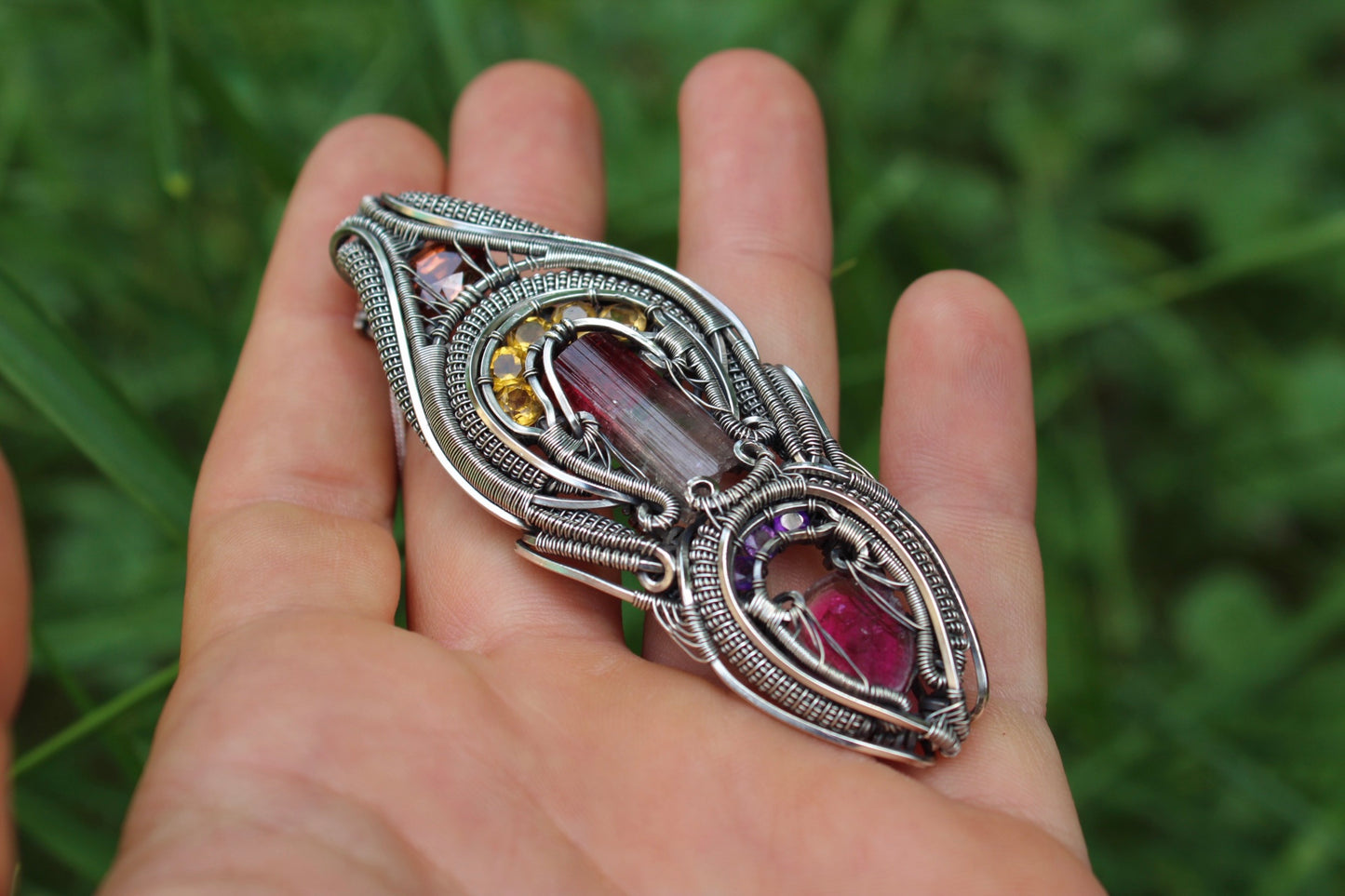 Gratitude - Tourmaline Pendant