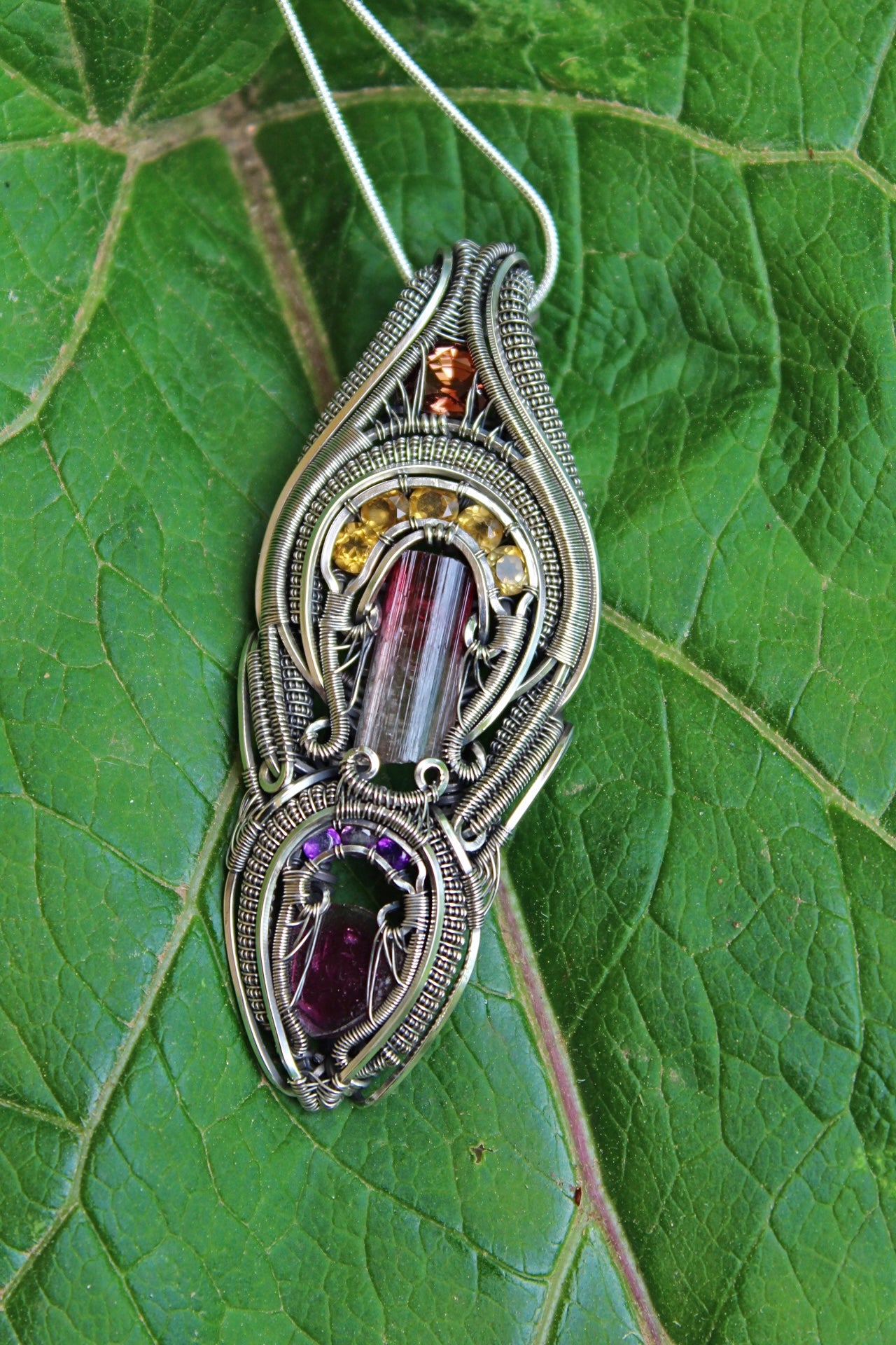 Gratitude - Tourmaline Pendant