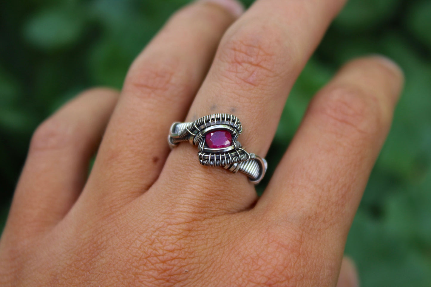 “Gratitude” Ruby Ring - Size 6