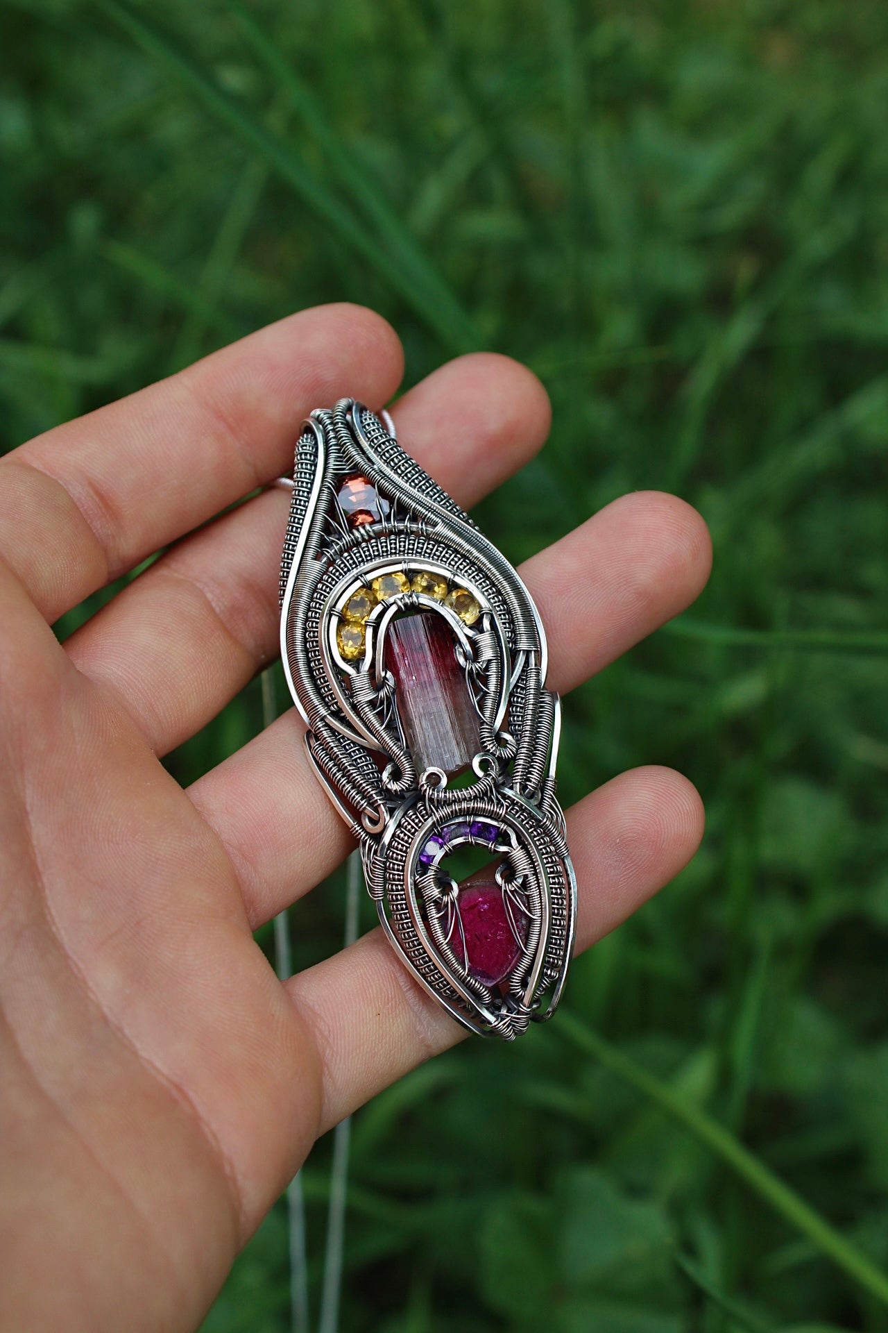 Gratitude - Tourmaline Pendant