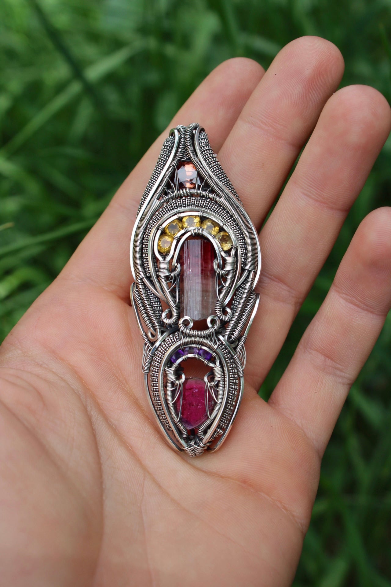 Gratitude - Tourmaline Pendant