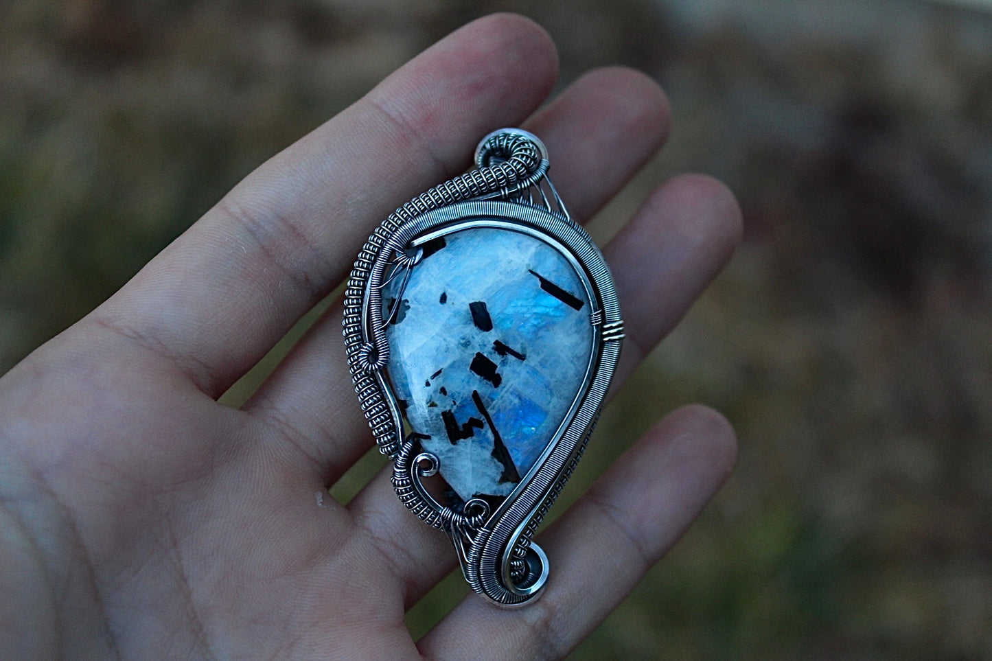 In the Moonlight - Moonstone Pendant