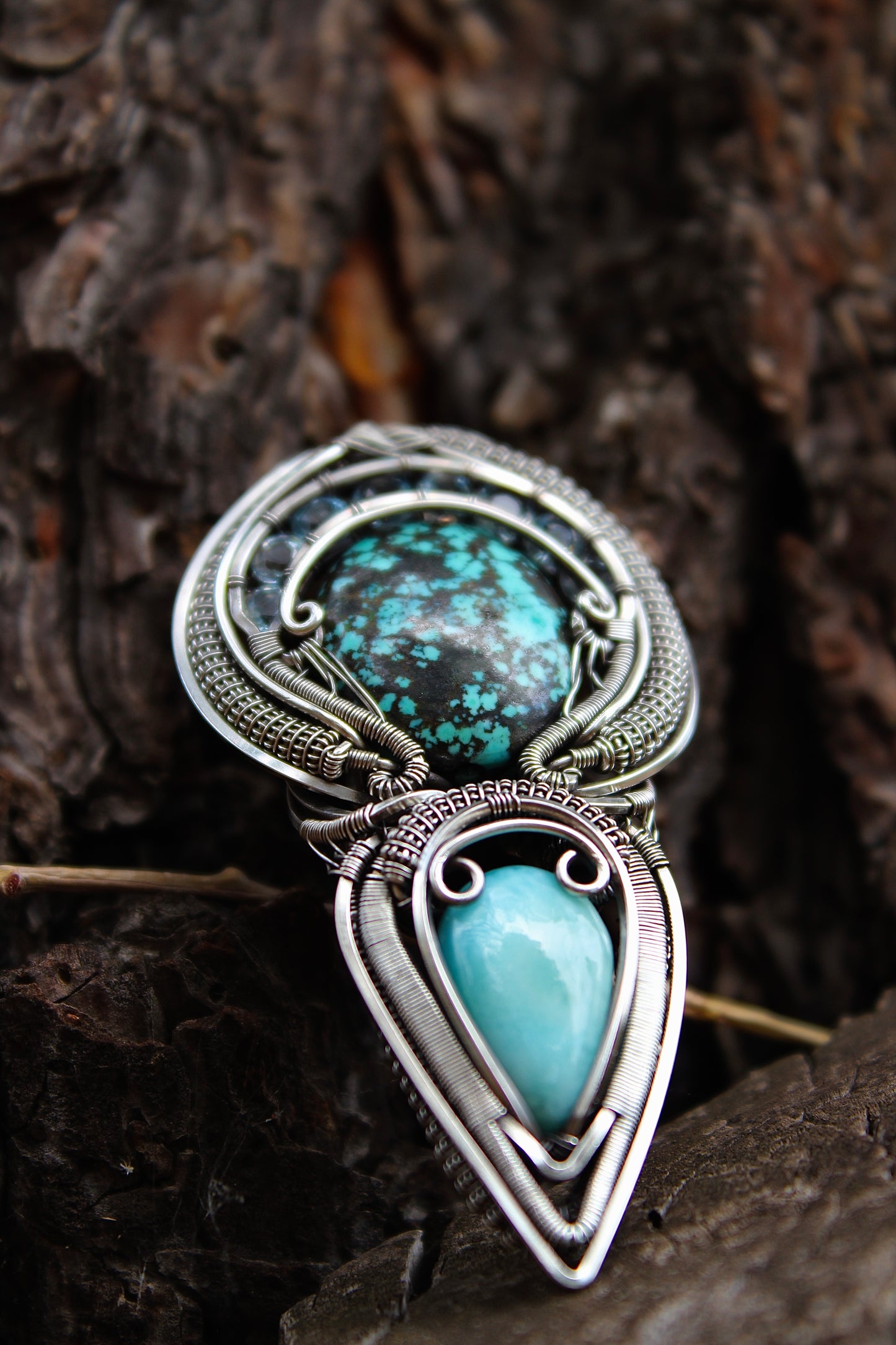 Feeling the Blues - Turquoise Pendant