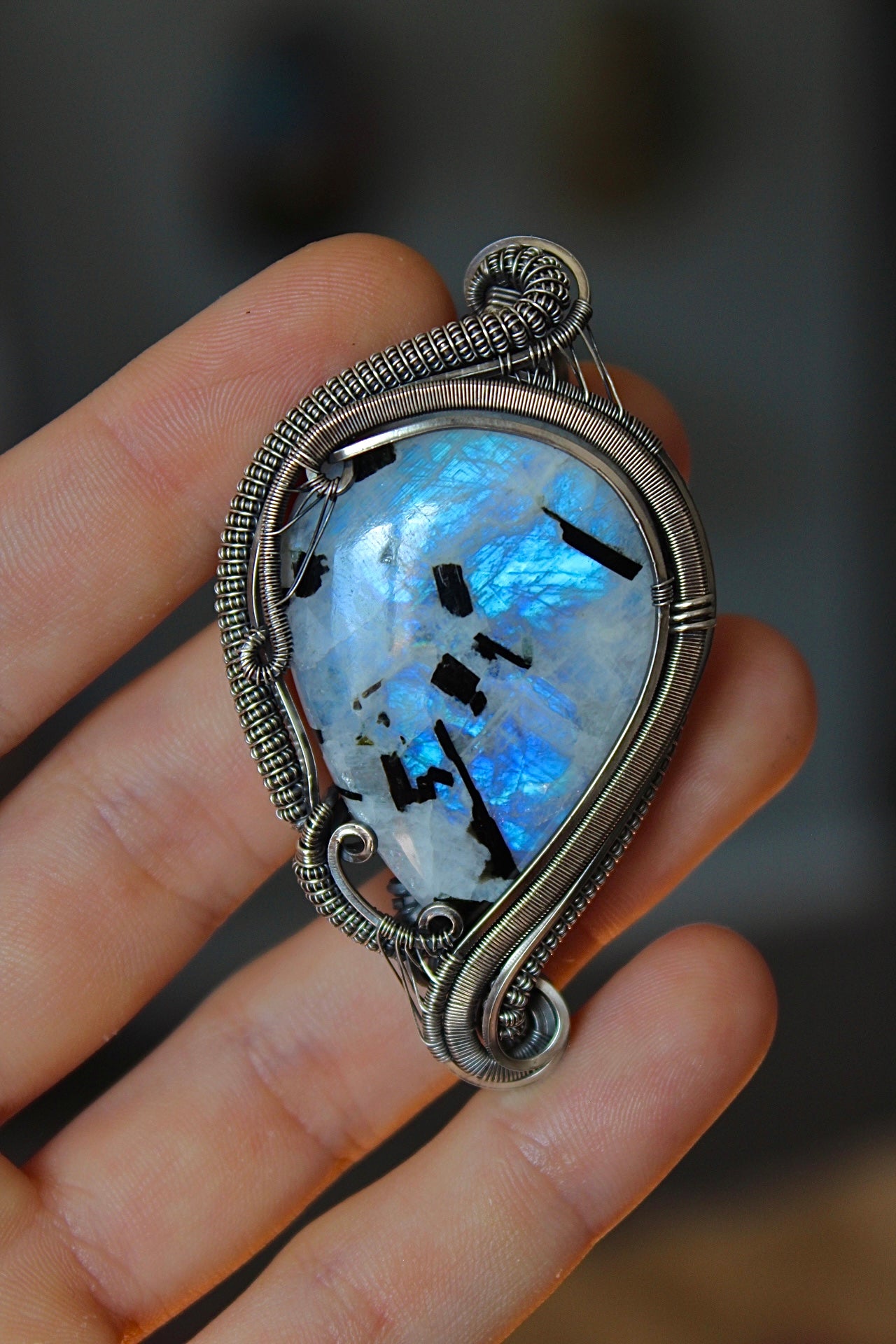 In the Moonlight - Moonstone Pendant