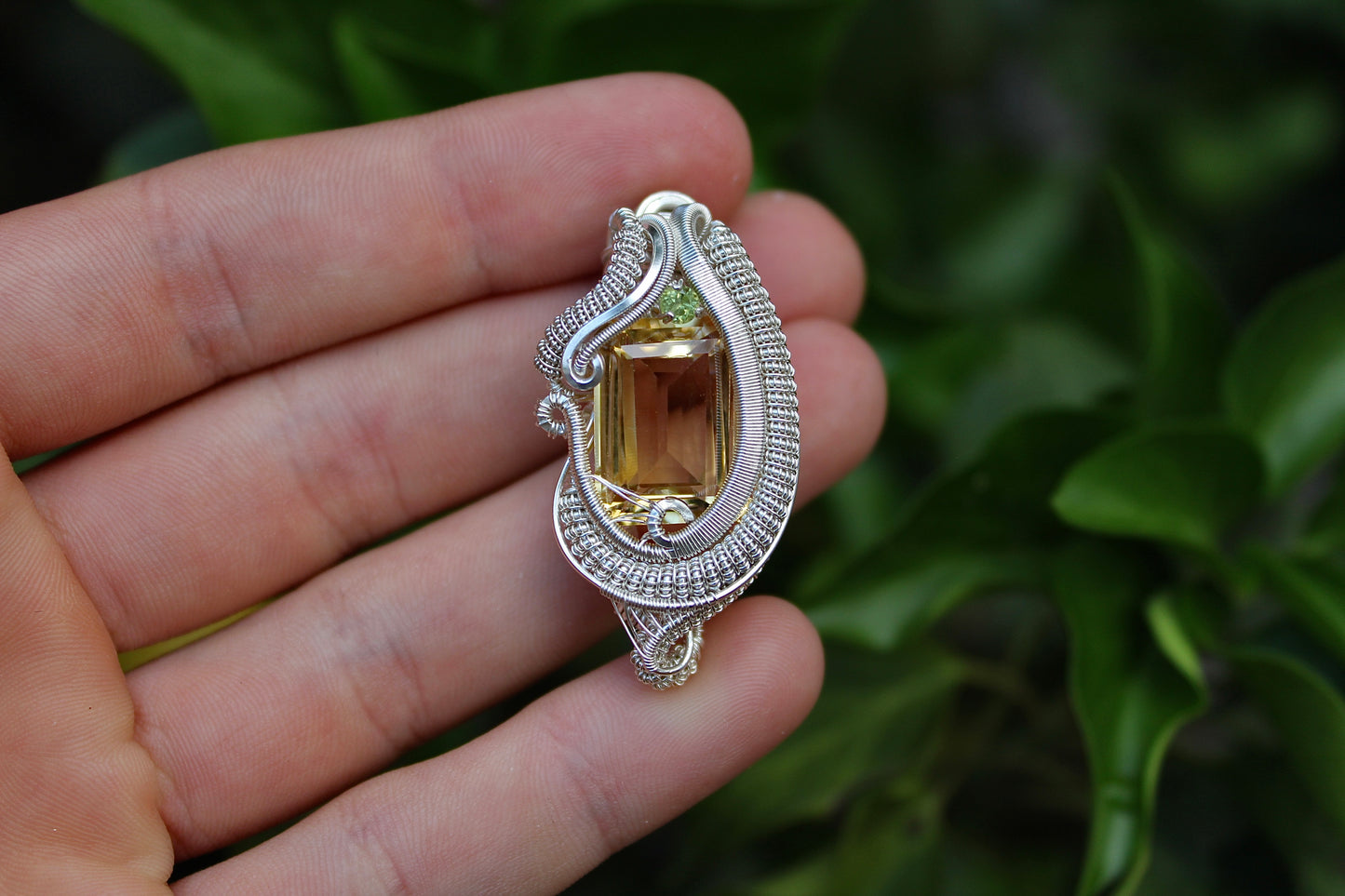 Lemon Drop - Citrine Pendant