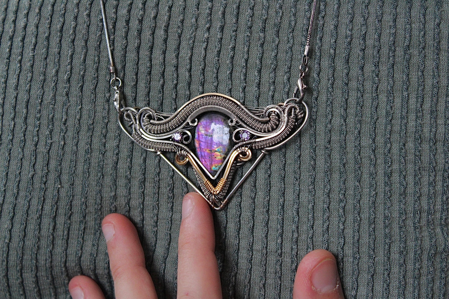 Resilience - Spectrolite Pendant