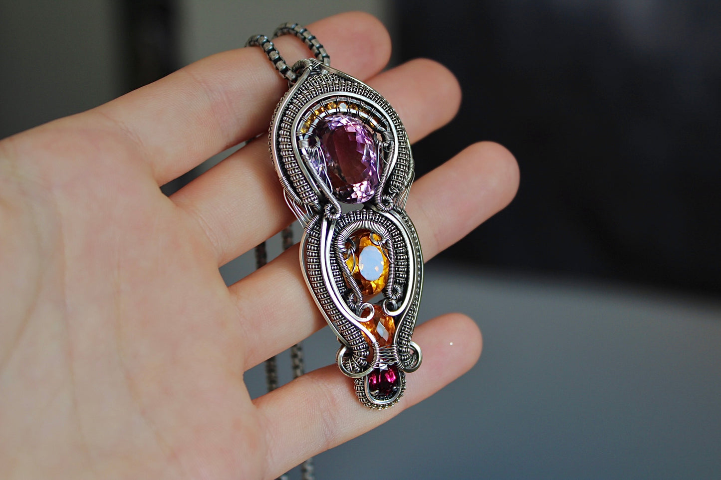 Sunset Skies - Ametrine Pendant