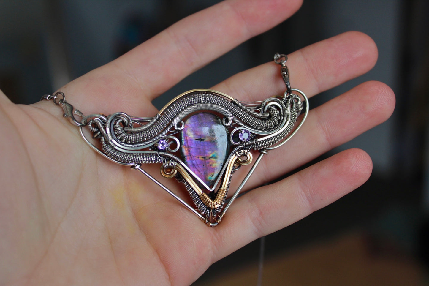 Resilience - Spectrolite Pendant