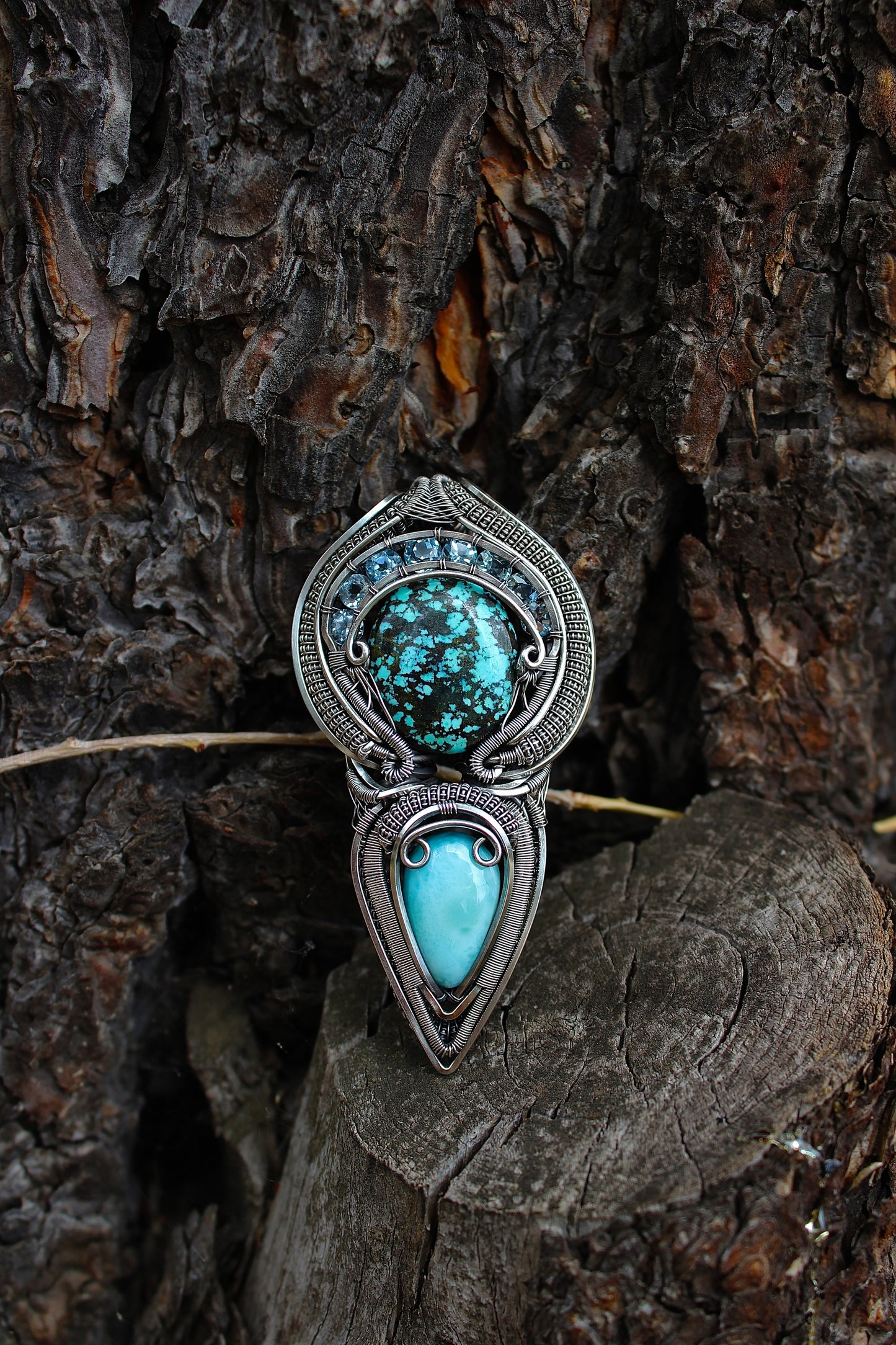 Feeling the Blues - Turquoise Pendant