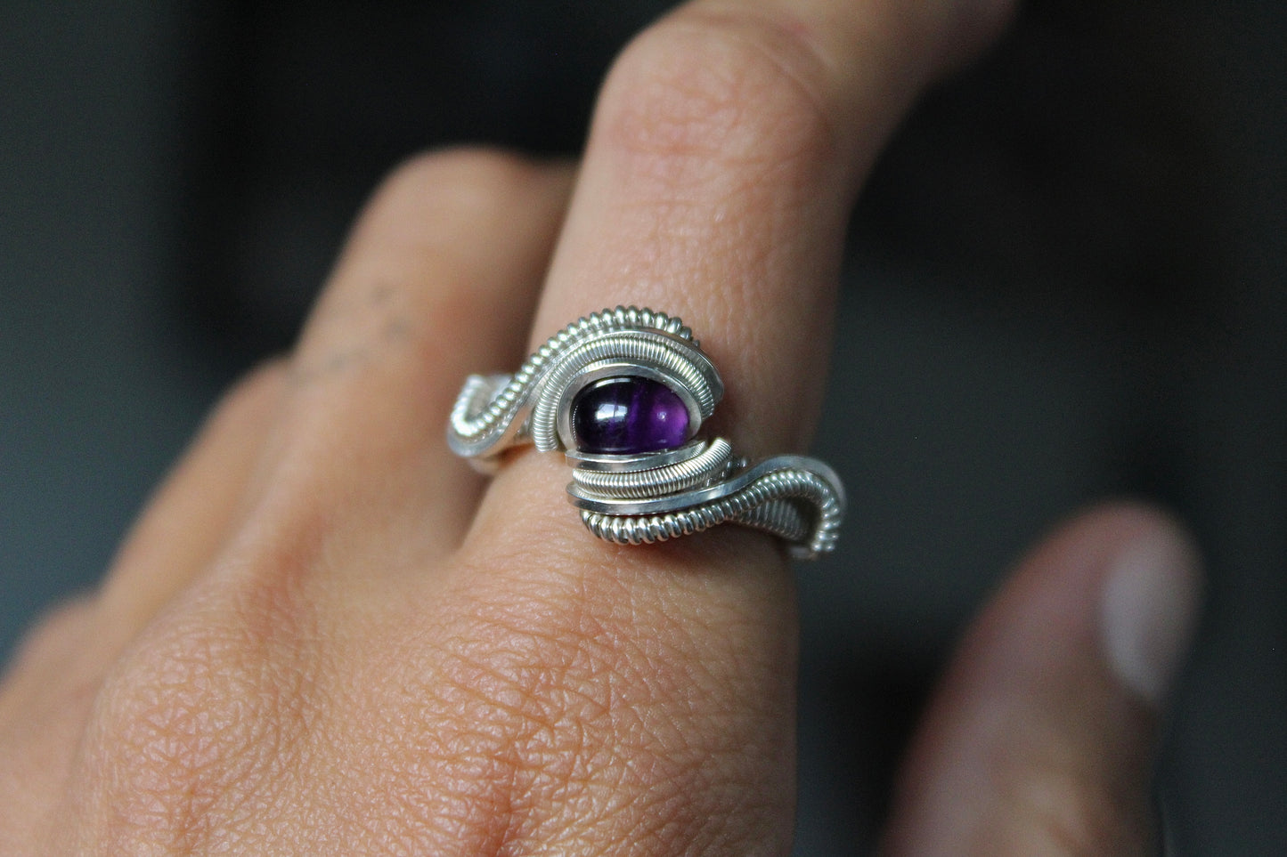 Amethyst Ring- Size 8