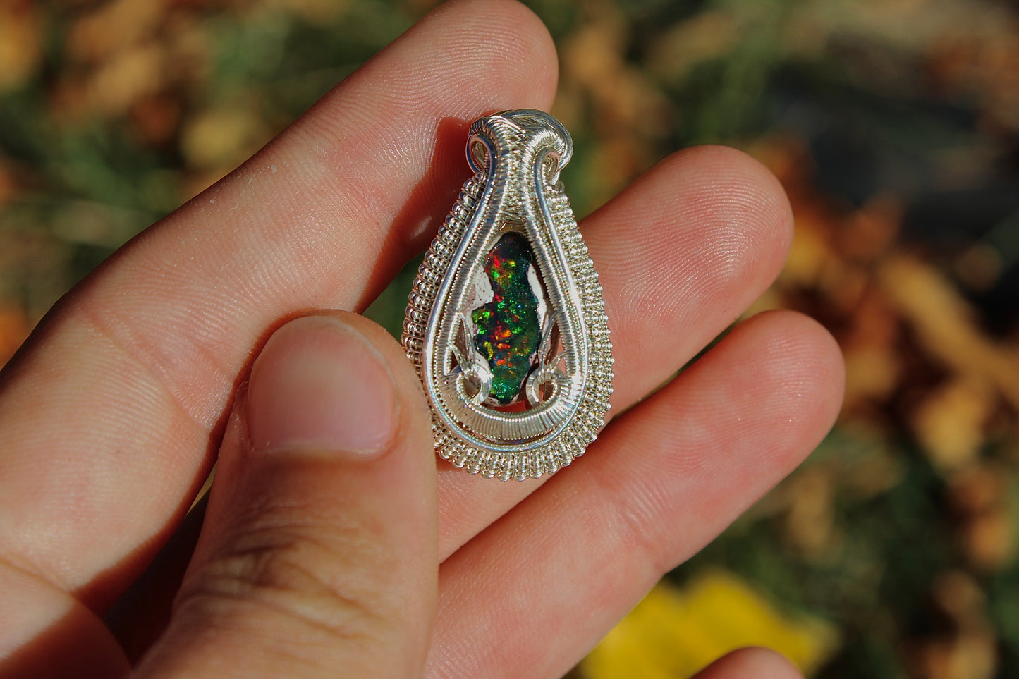 Galaxy Opal pendant