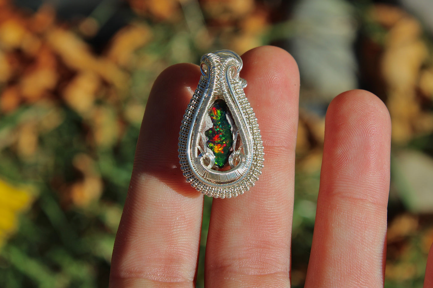 Galaxy Opal pendant