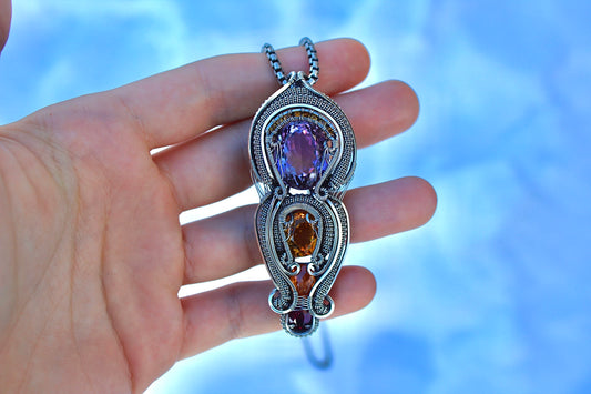 Sunset Skies - Ametrine Pendant