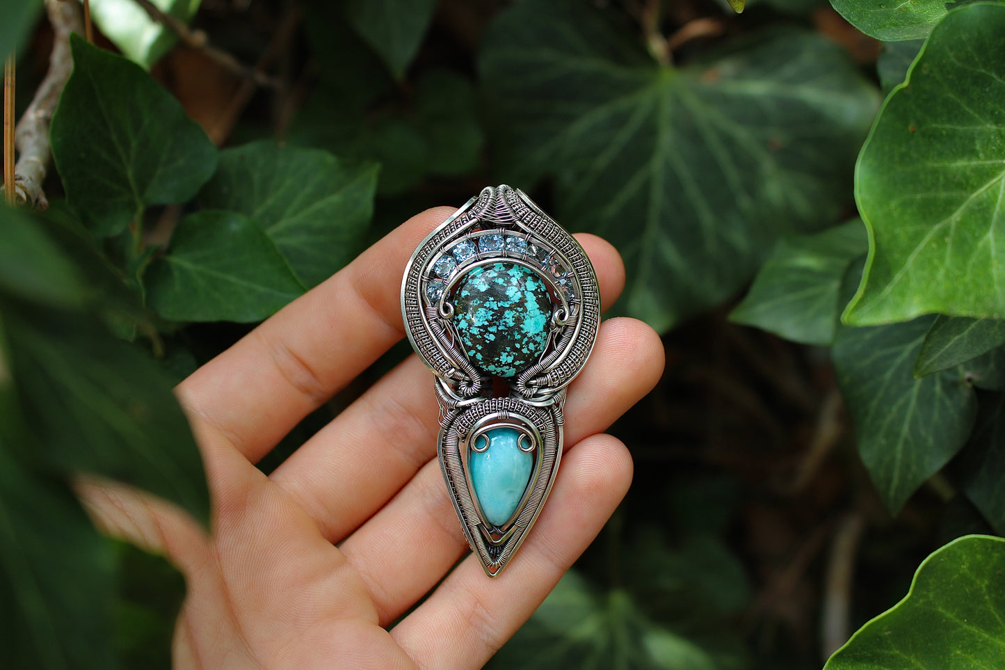 Feeling the Blues - Turquoise Pendant