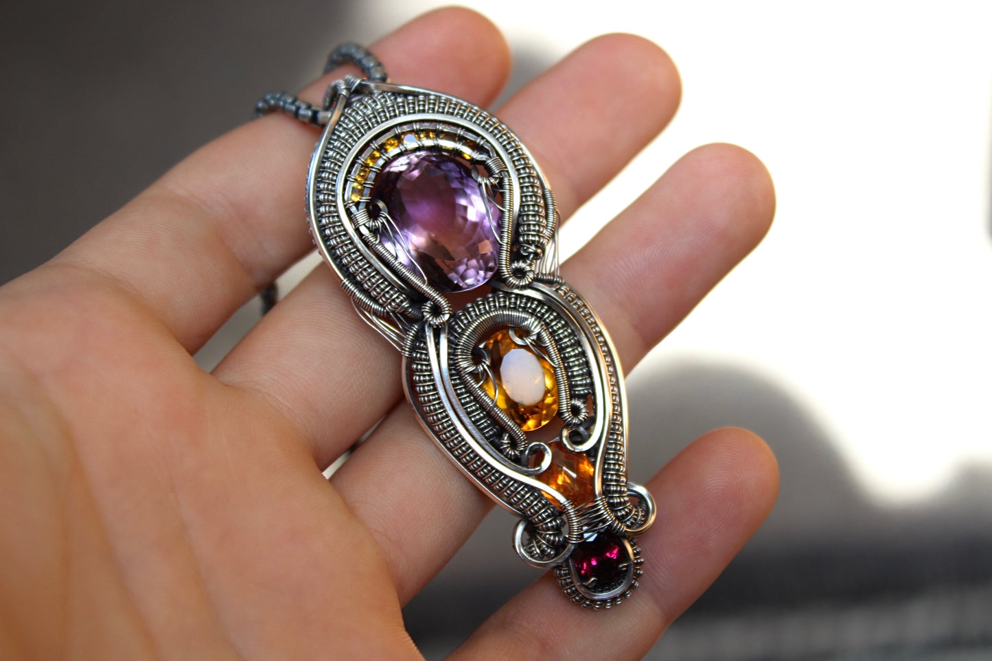 Sunset Skies - Ametrine Pendant