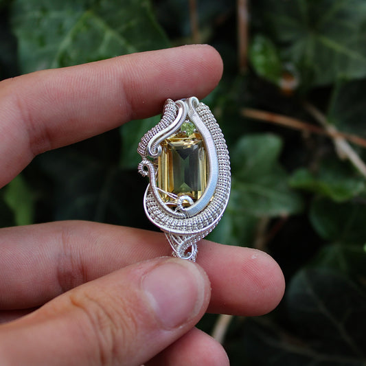 Lemon Drop - Citrine Pendant