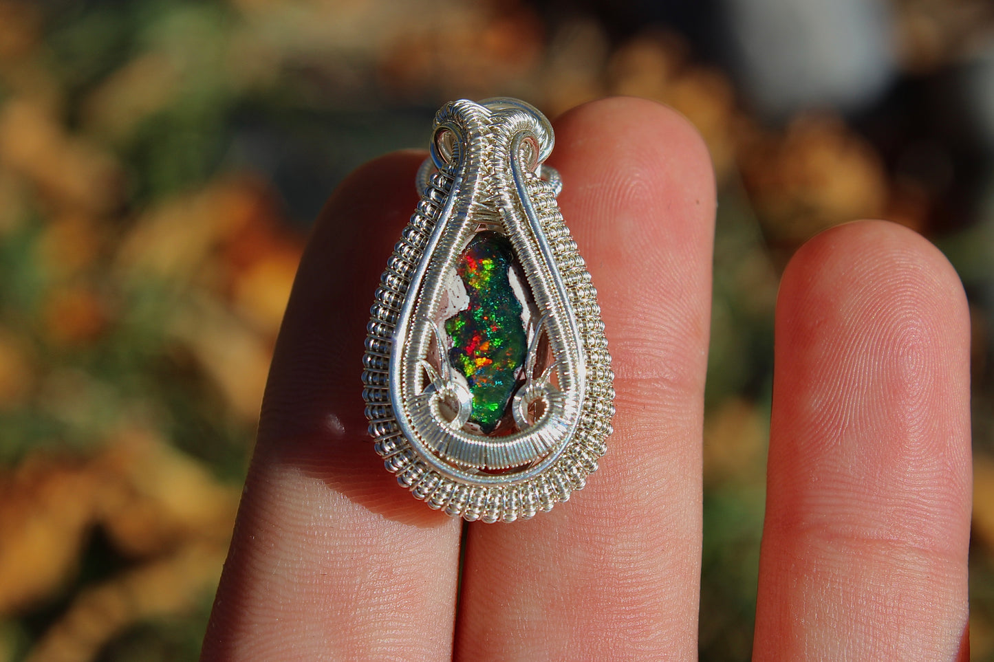 Galaxy Opal pendant